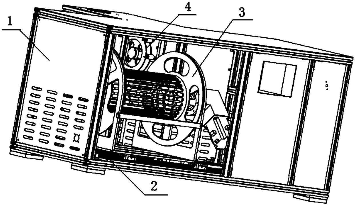 Wire winch device