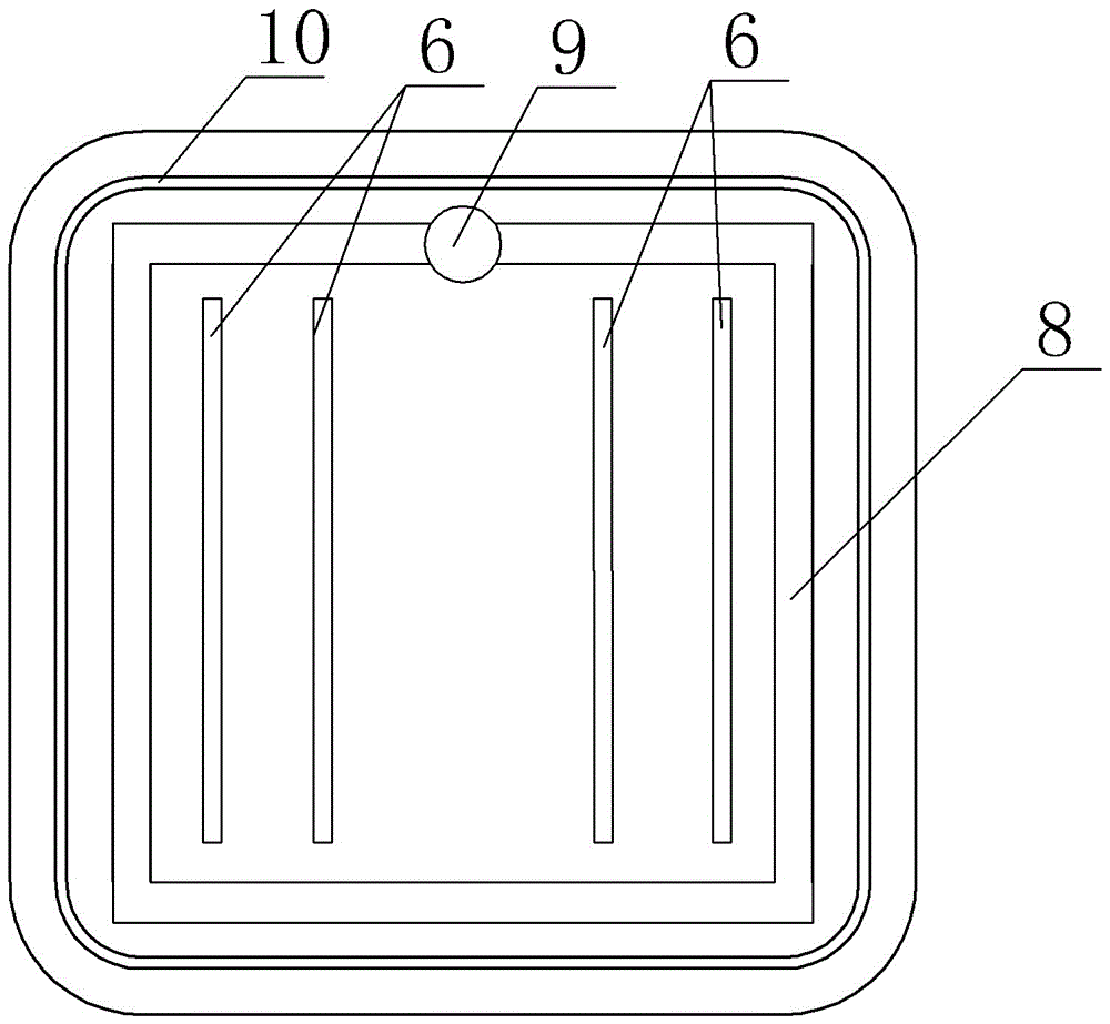 Multi-channel water-cooled air-cooled mixing device for computer cpu