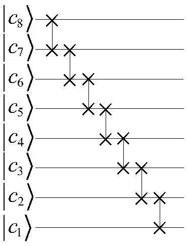 Type conversion design method from quantum image to quantum real signal