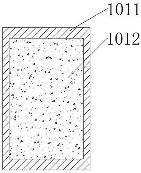 A crack-resistant construction waste recycled concrete wall panel