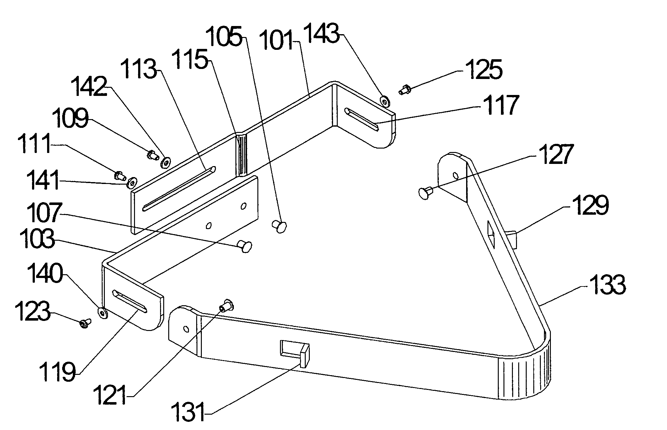 Ball setting and tightening rack