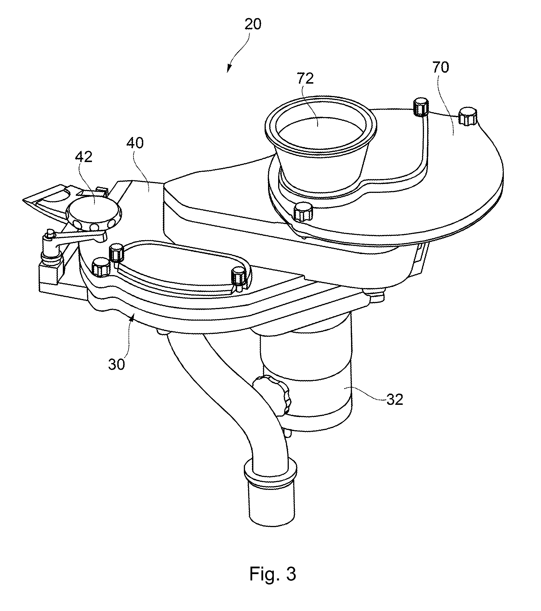 Material Supply for a Tablet Pressing Machine and a Tablet Pressing Machine