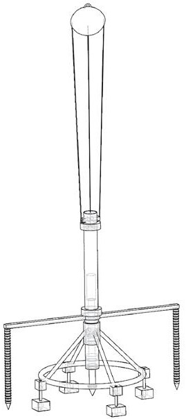 A device for in-situ observation of seabed sand waves based on internal solitary waves and its working method