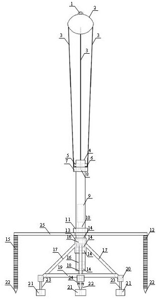 A device for in-situ observation of seabed sand waves based on internal solitary waves and its working method