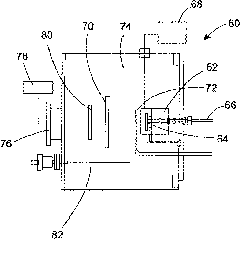 Cathode device for carrying out linear reactive sputtering film coating by utilizing electric-field confinded plasmas