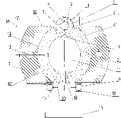 Cathode device for carrying out linear reactive sputtering film coating by utilizing electric-field confinded plasmas