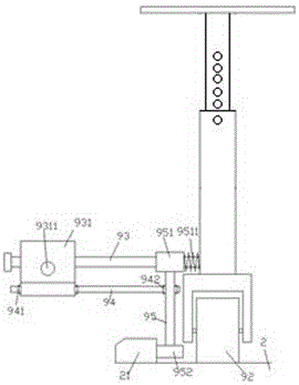 Height-adjustable garden road edge trimming device and using method thereof