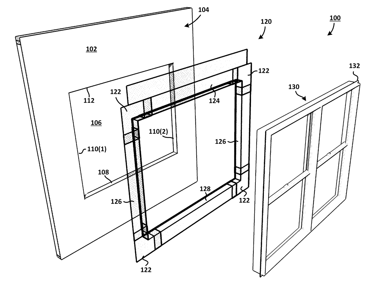 Three-Dimensional Prefabricated Flashing Scaffolding System