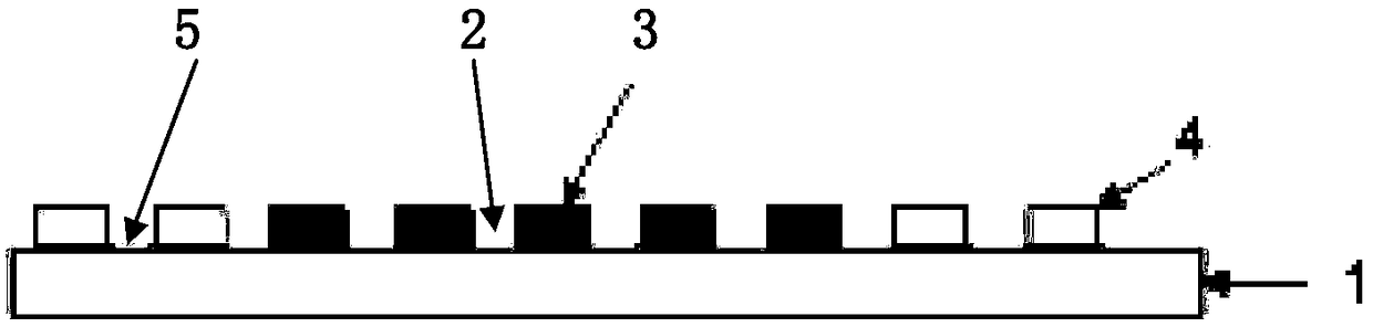 Glass panel for solar photovoltaic cell and preparation method thereof