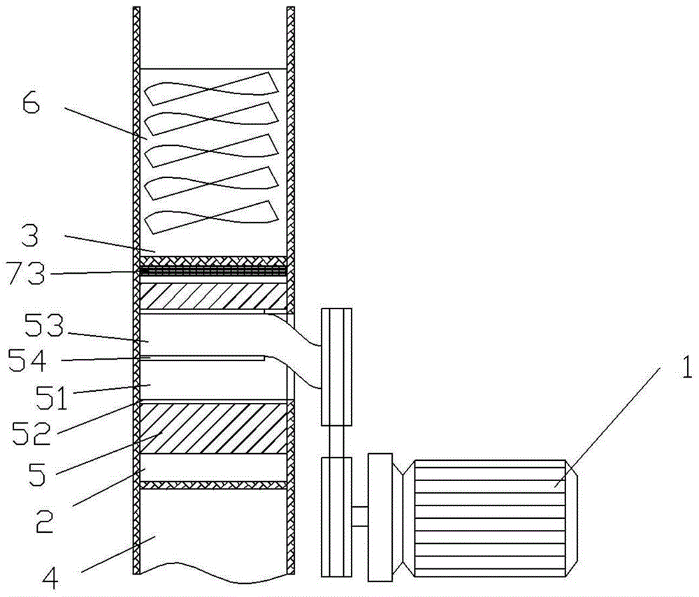 Urban household garbage crushing machine