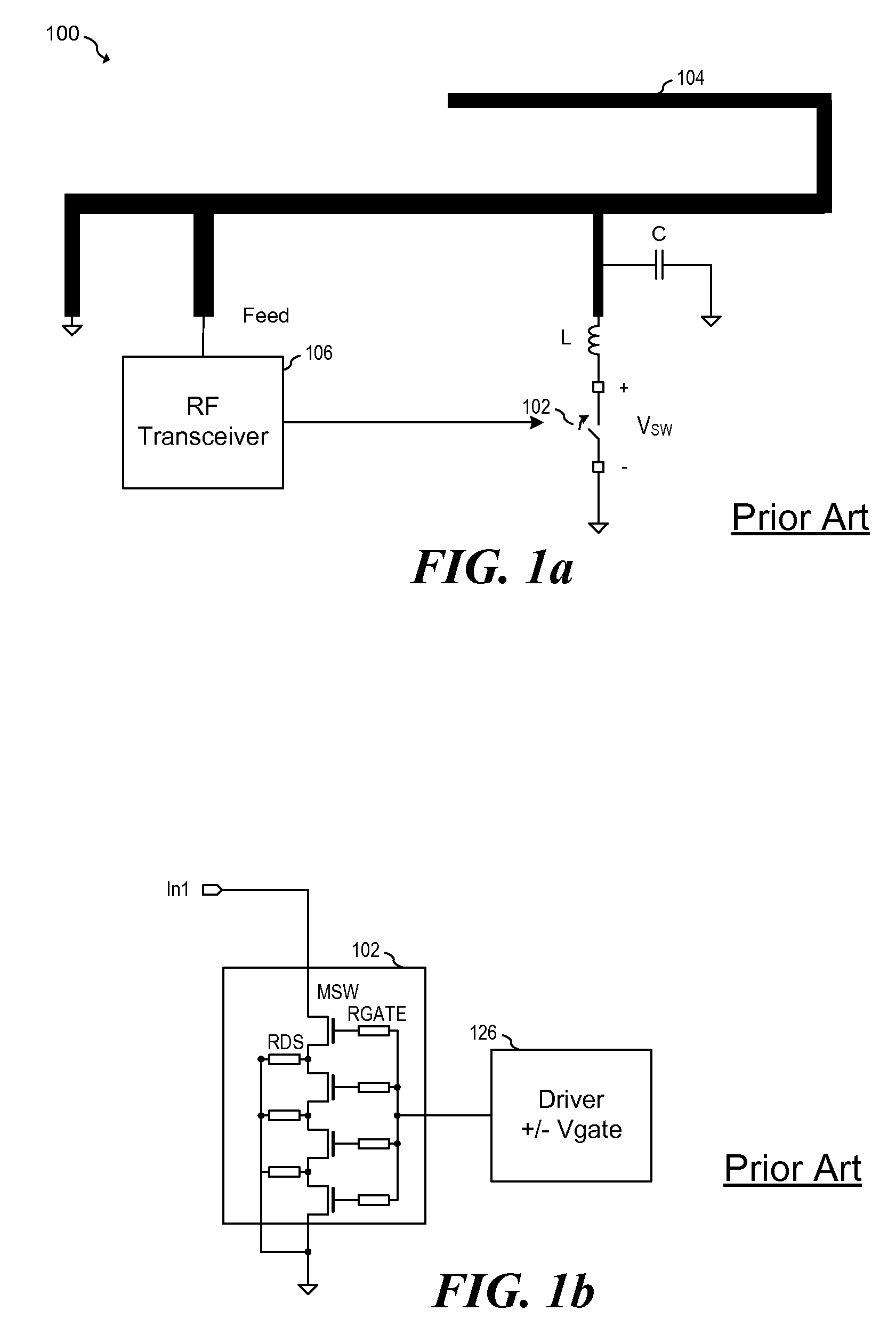 System and Method for a Driving a Radio Frequency Switch