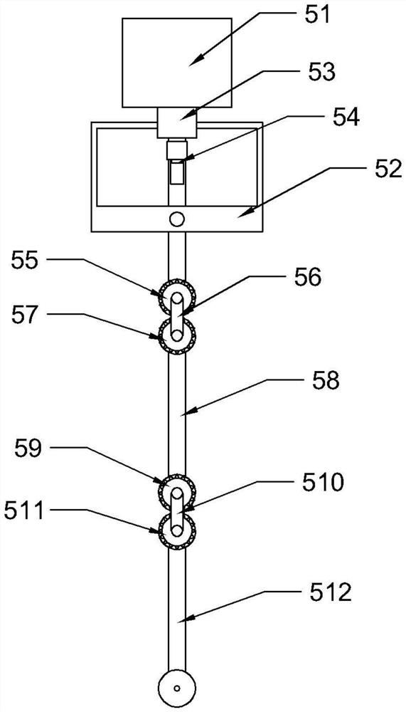 Roller brush for printing and dyeing