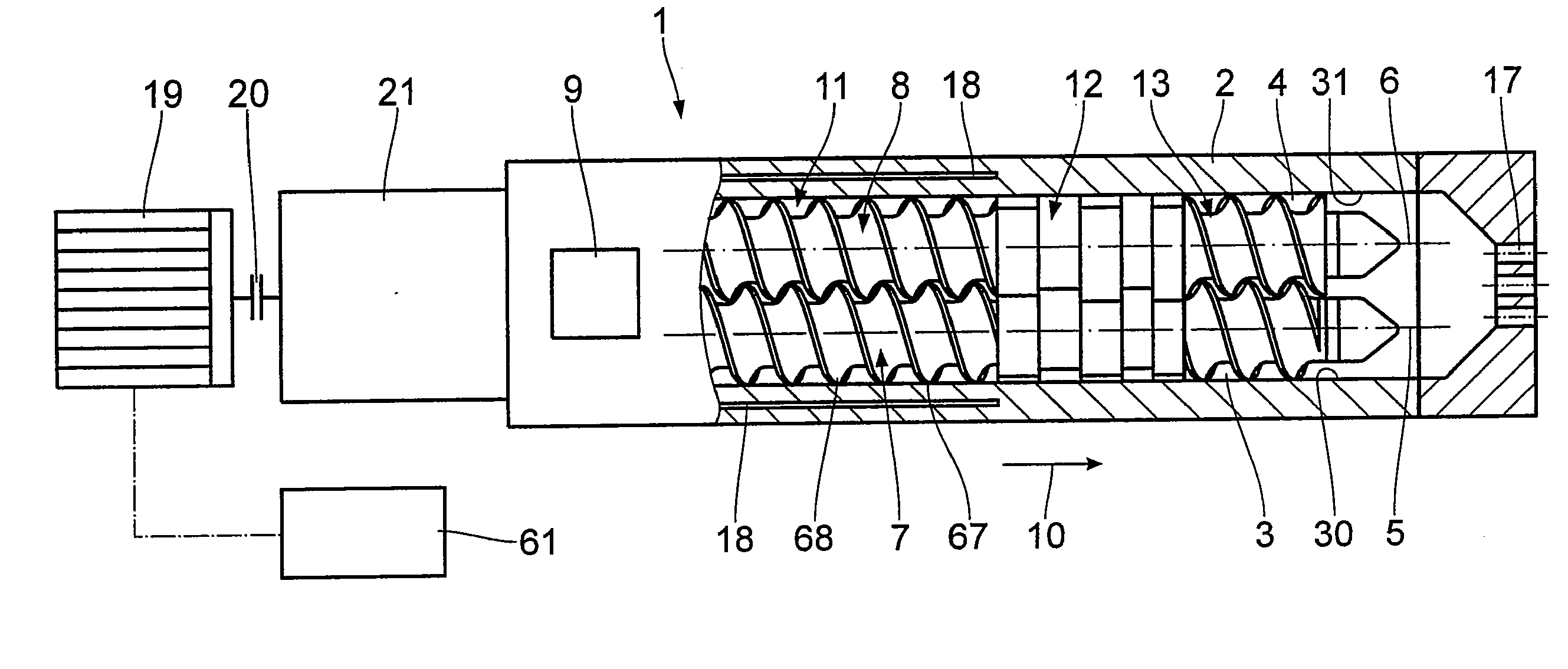 Screw machine