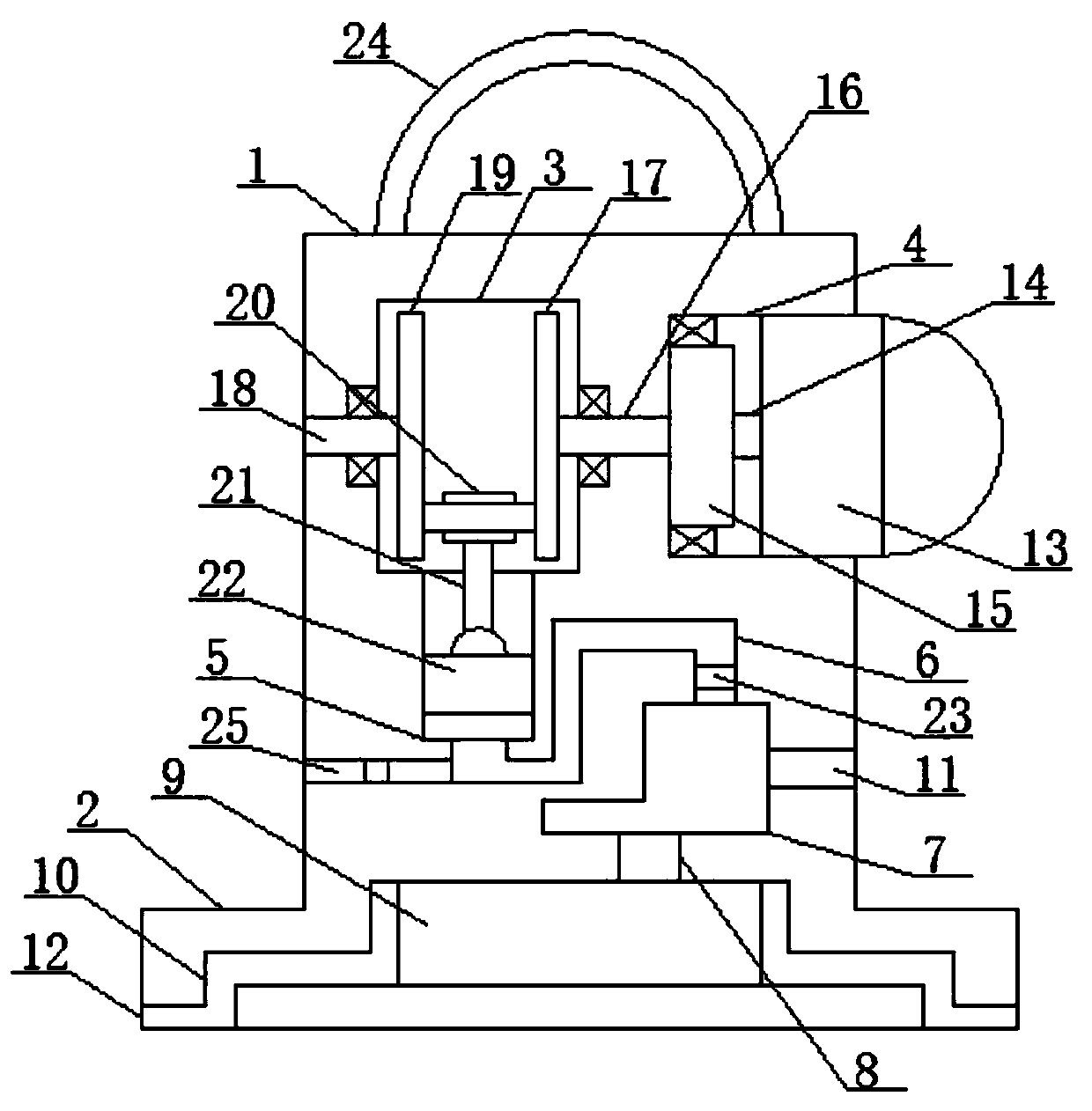 Adsorption device for hoisting flat object