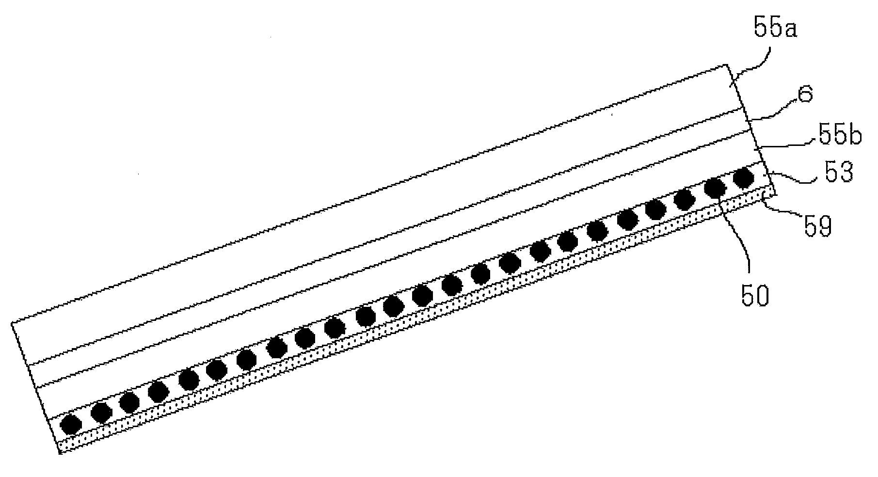 Polarizing film, method for producing polarizing film, polarizing plate, method for producing polarizing plate, and Anti-glare vehicular film