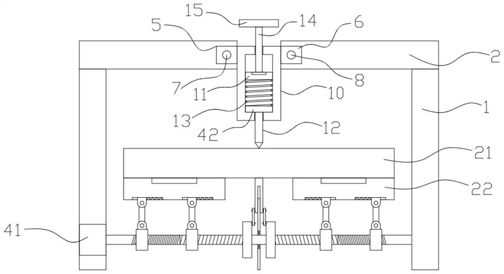 Glass cutting and breaking device