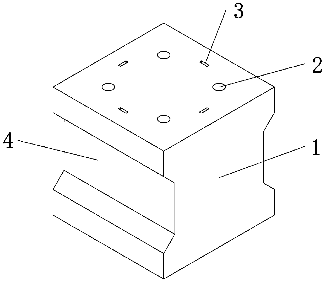 Assembly type permeable breakwater