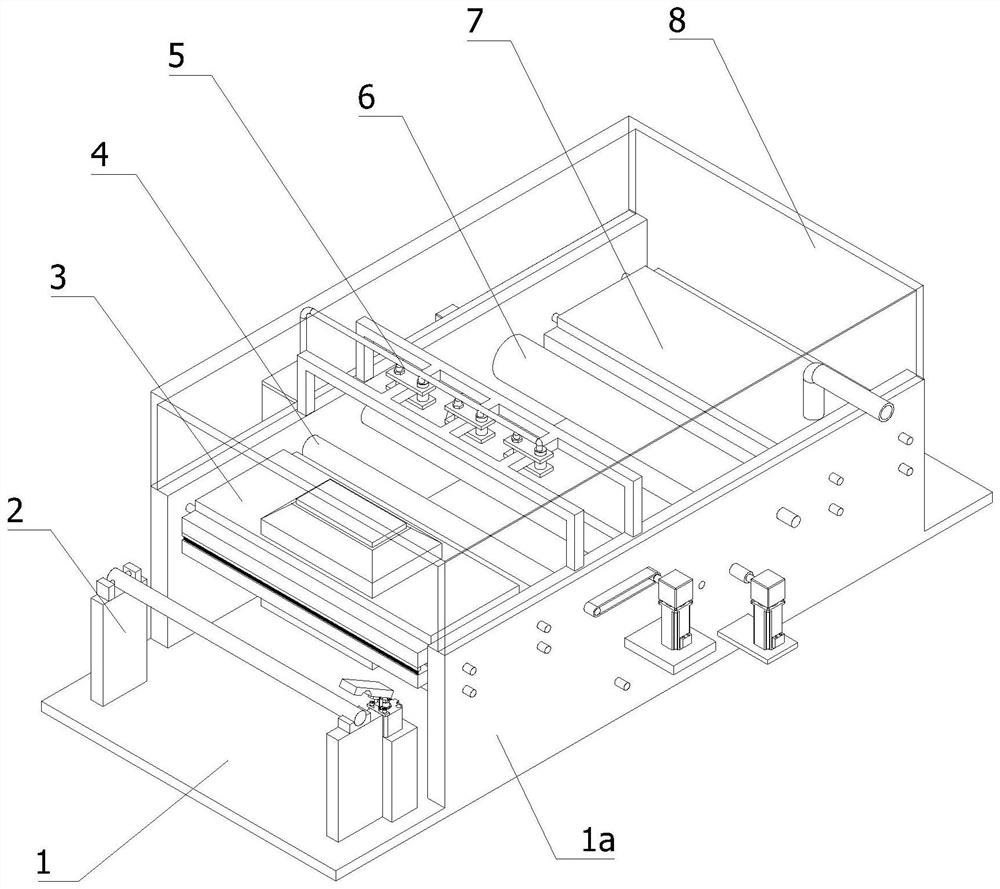 Dust removal and ironing device for textile fabric