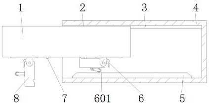 Automobile instrument detection device convenient to install