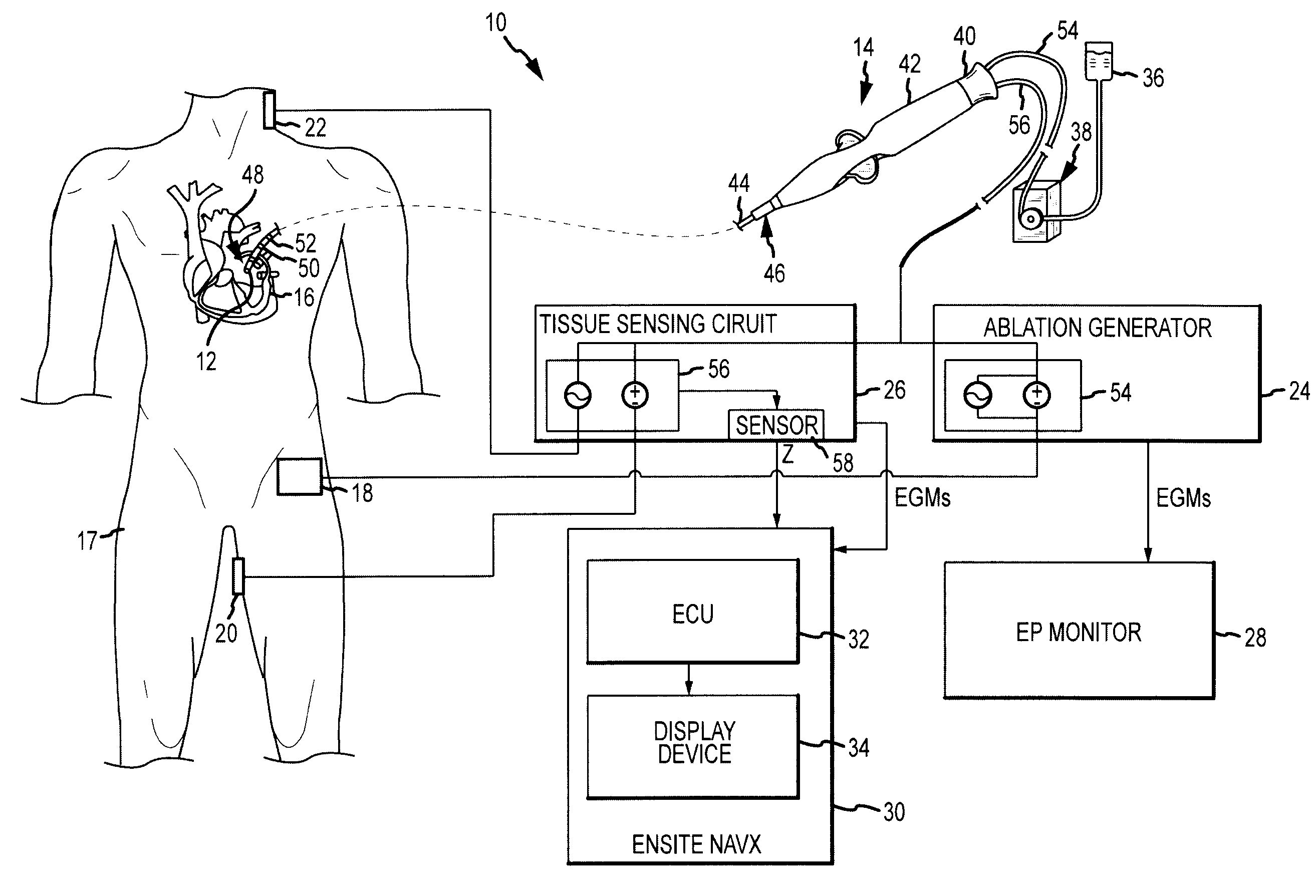 System and method for assessing coupling between an electrode and tissue