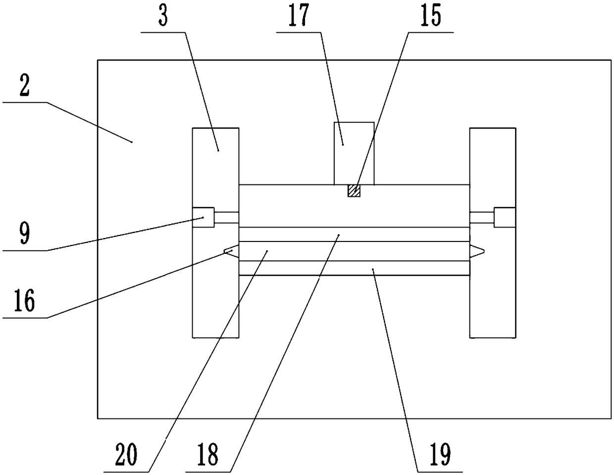 Device for bending metal pipe