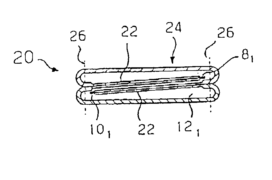 Device for producing a tubular belt band that can be turned inside out