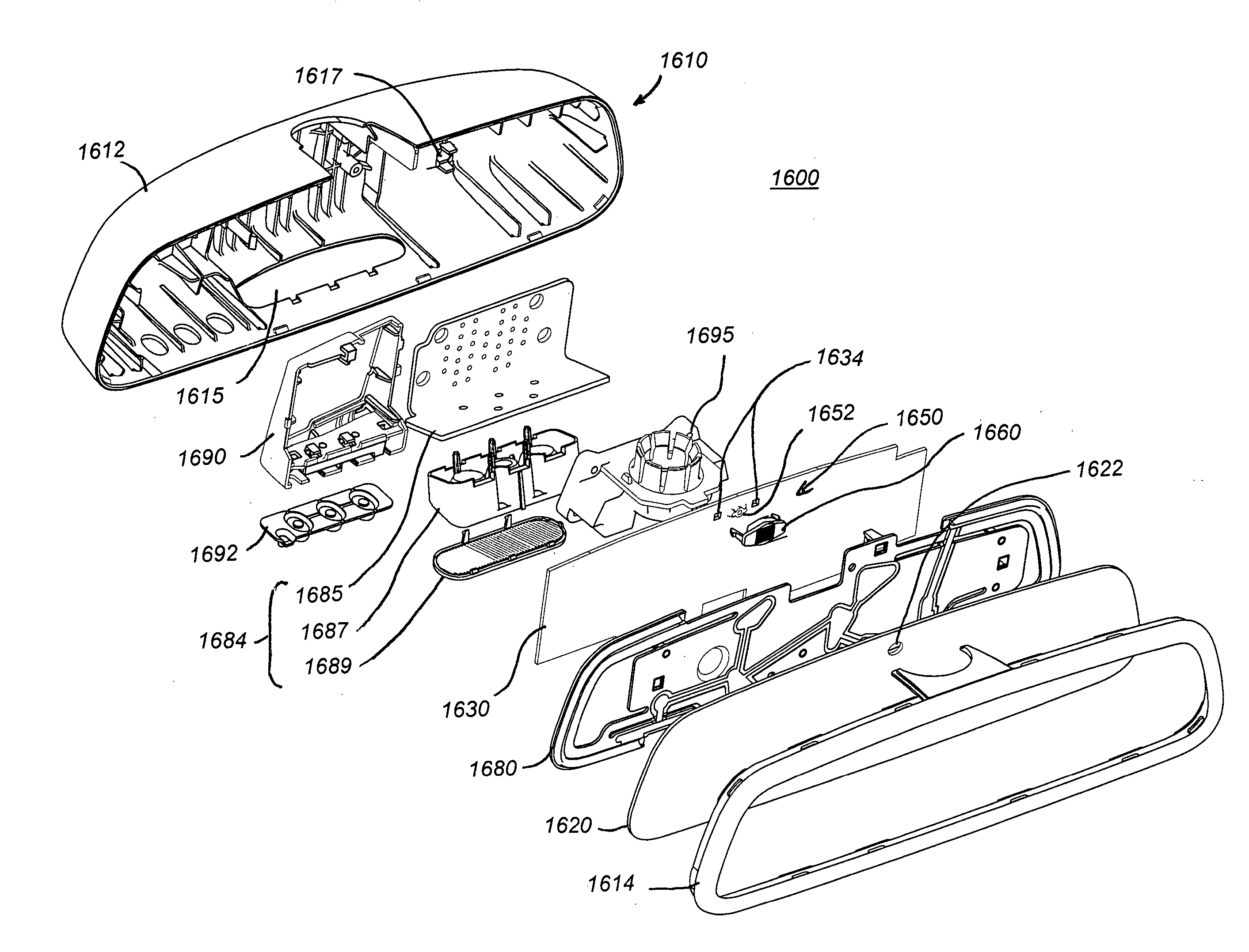 Dimmable rearview assembly having a glare sensor