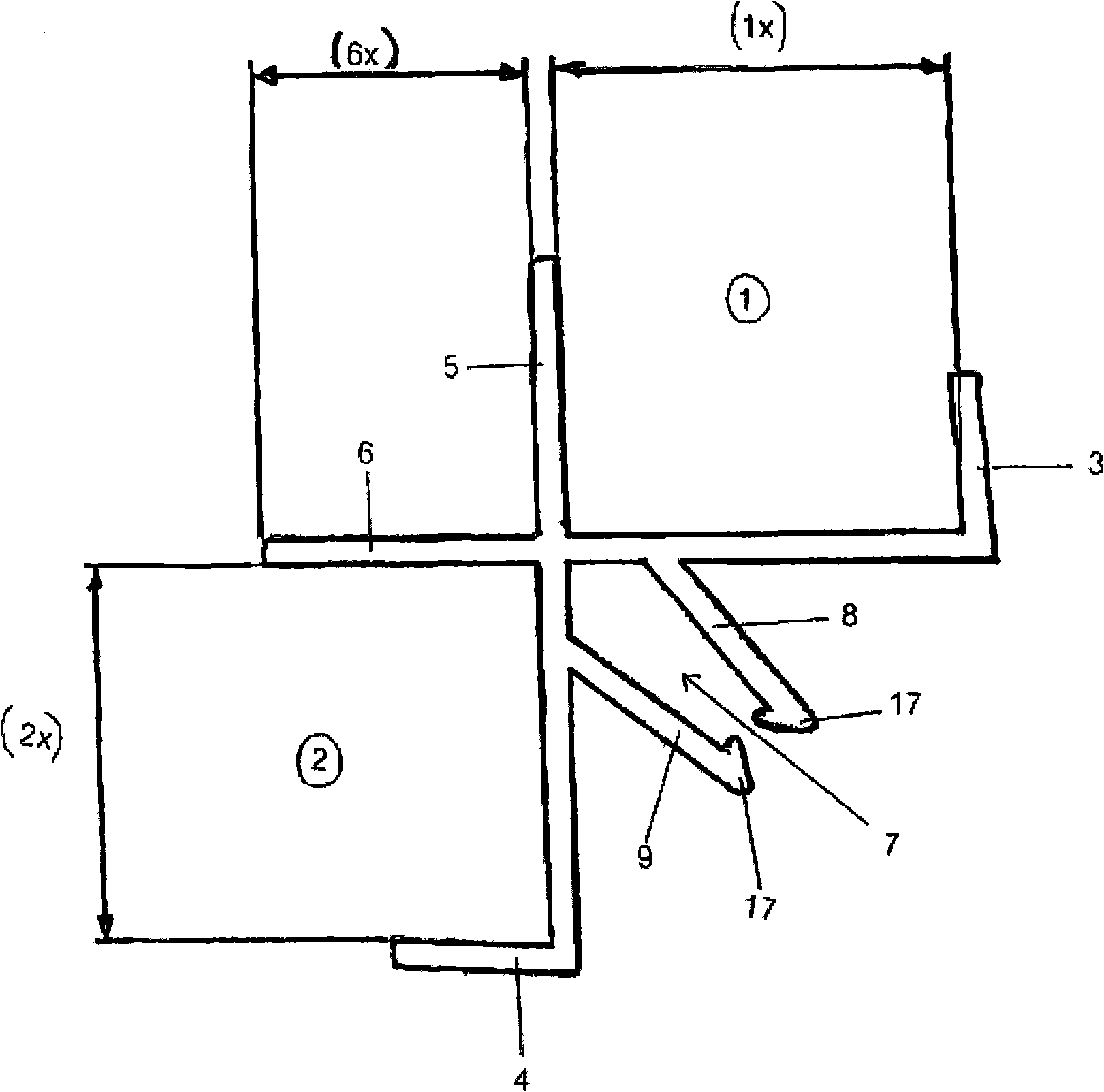 A connector for panelling