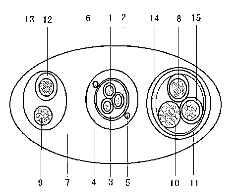 High-stability luminous data transmission line