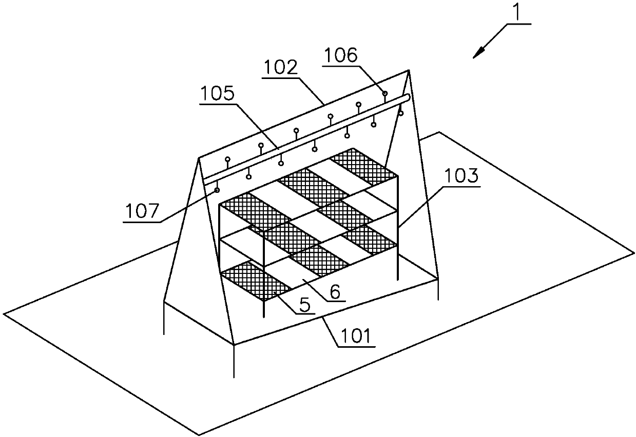 A method of genetic transformation of lily scales based on spray plant reactor