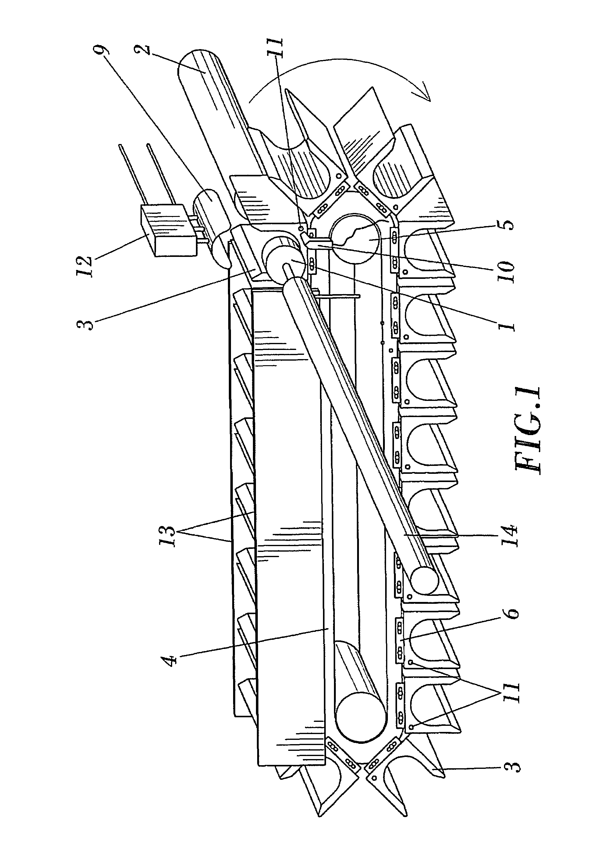 Feeder for meat pieces made of entire muscles for a piston stuffing machine