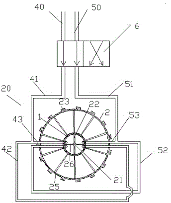 Liquid supply unit with galvanically coated central shaft and liquid storage tank