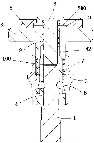 Guide knocking cap and prosthesis knocking device for joint replacement