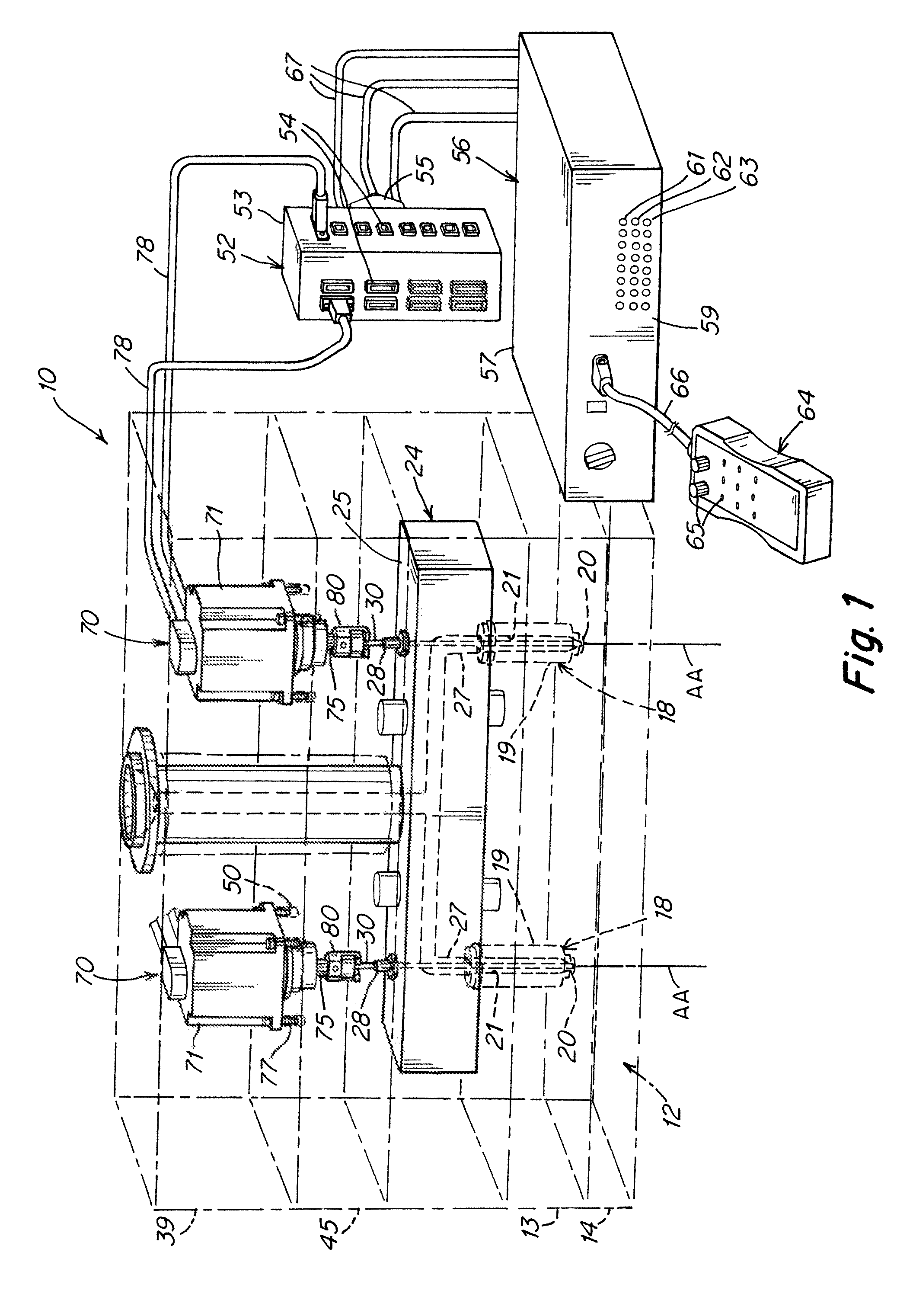 Method and apparatus for coupling and uncoupling an injection valve pin