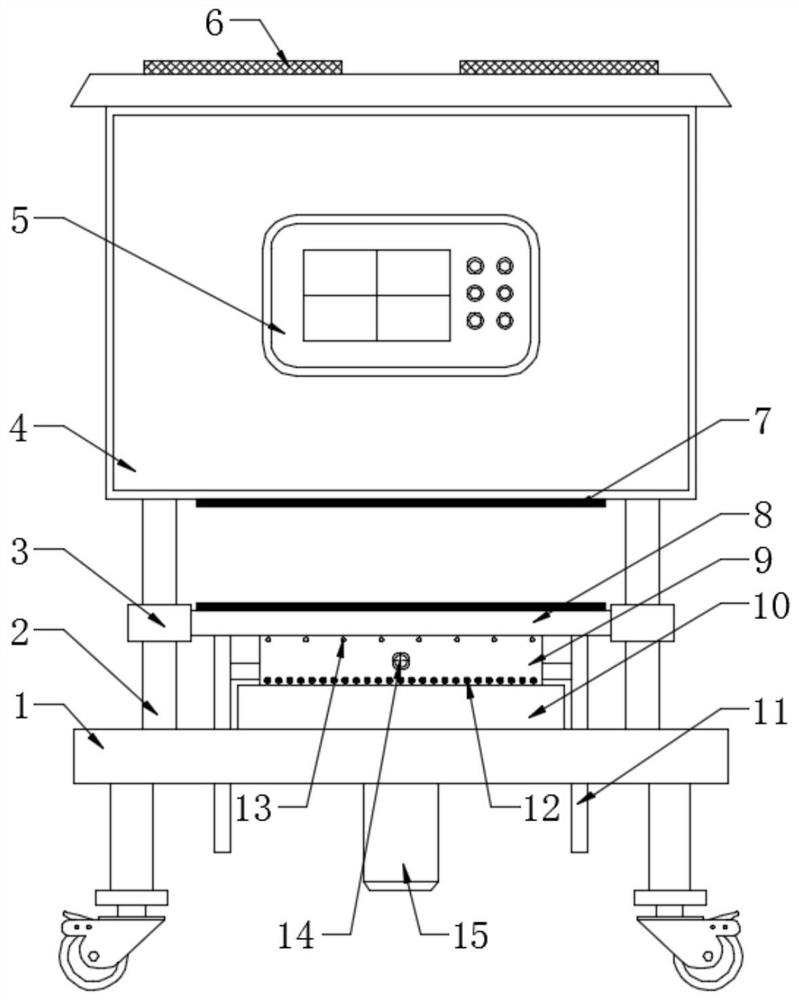 Device for detecting anti-cracking bearing capacity of precast concrete cover plate