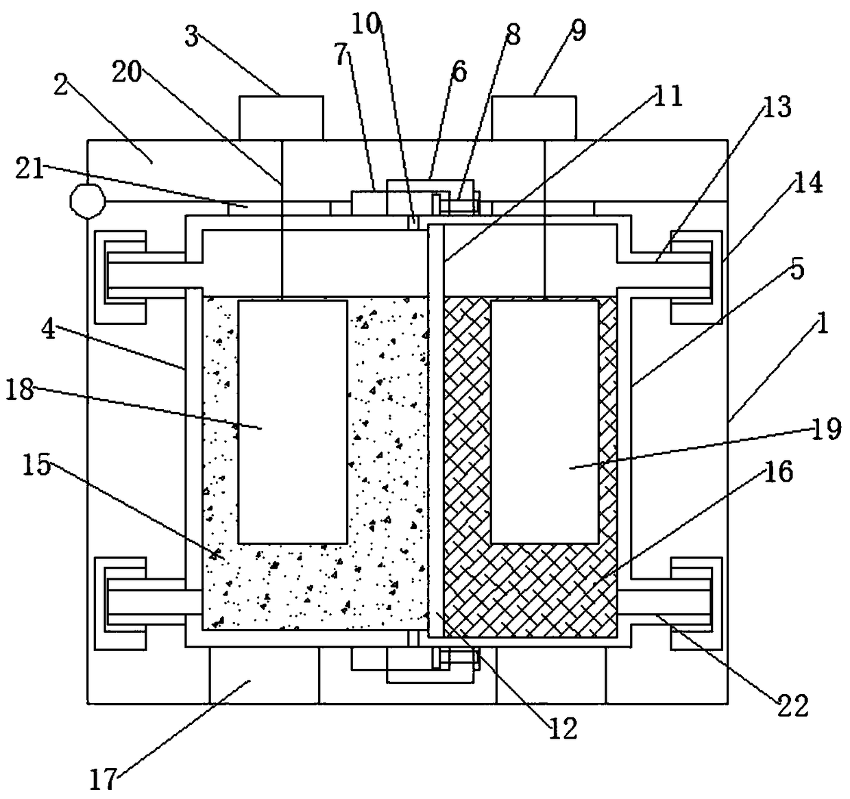 A microbial fuel cell