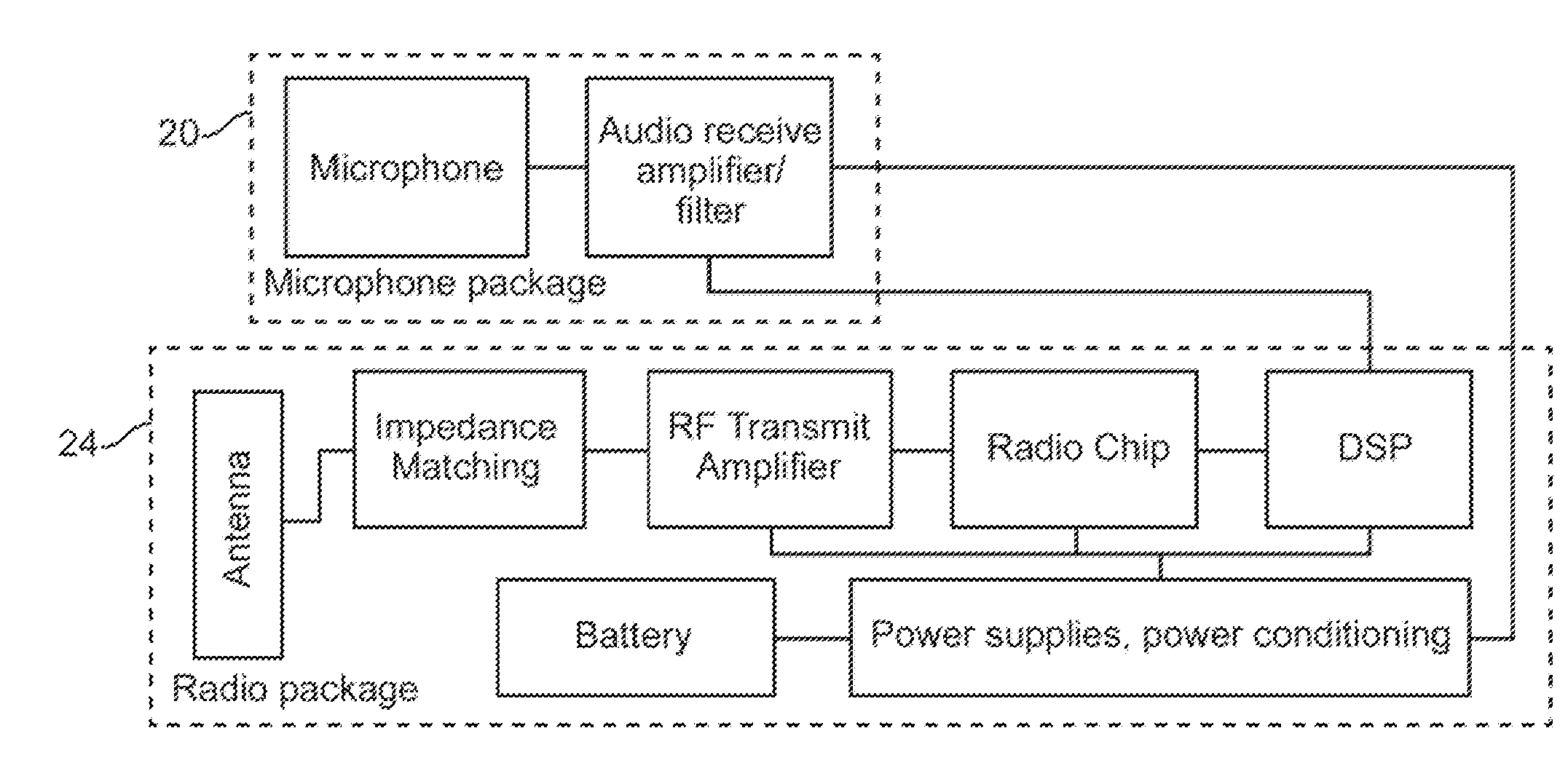 Intra-oral tissue conduction microphone