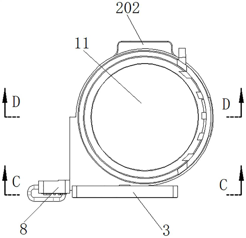 A holographic imaging device for medical inspection based on 5g communication technology