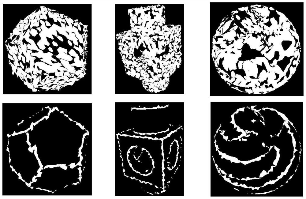 Three-dimensional Mesh model denoising method capable of reserving features