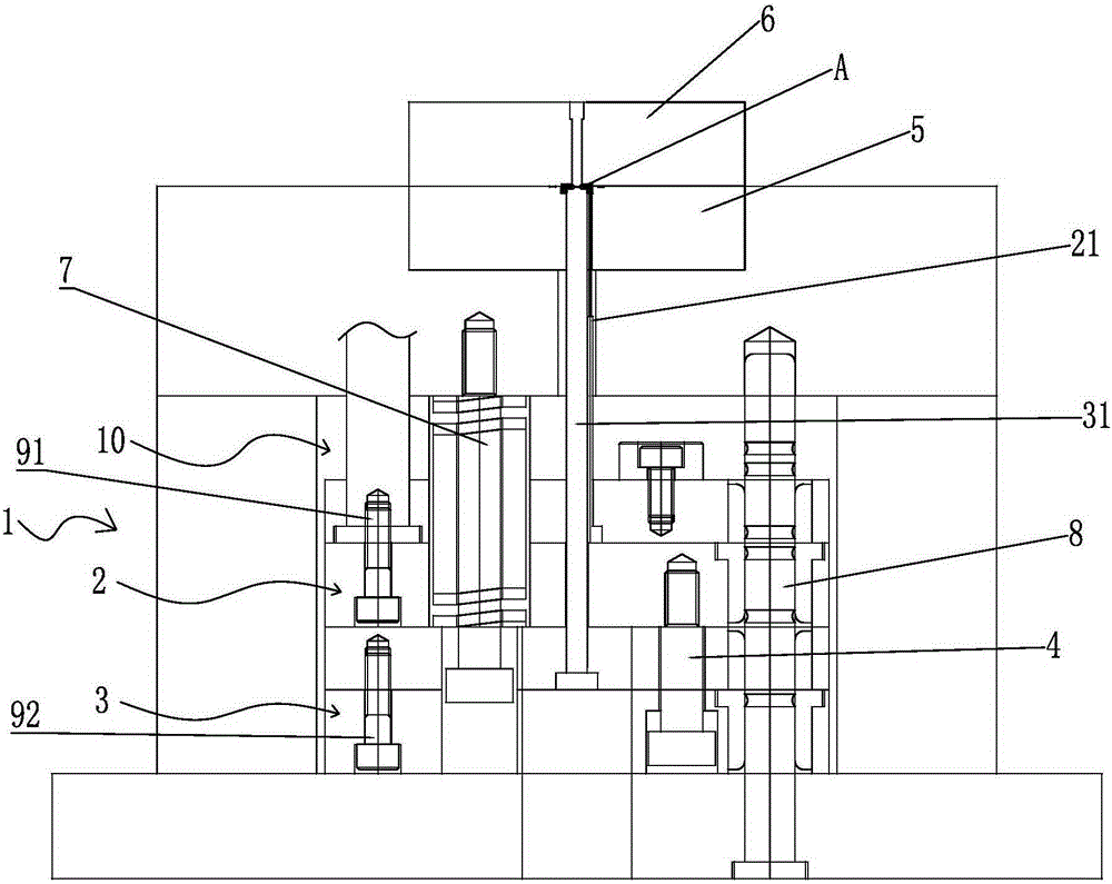 Die structure