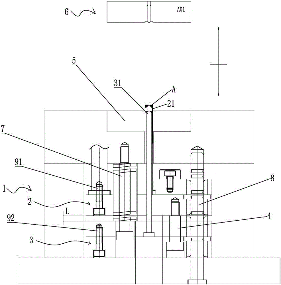 Die structure