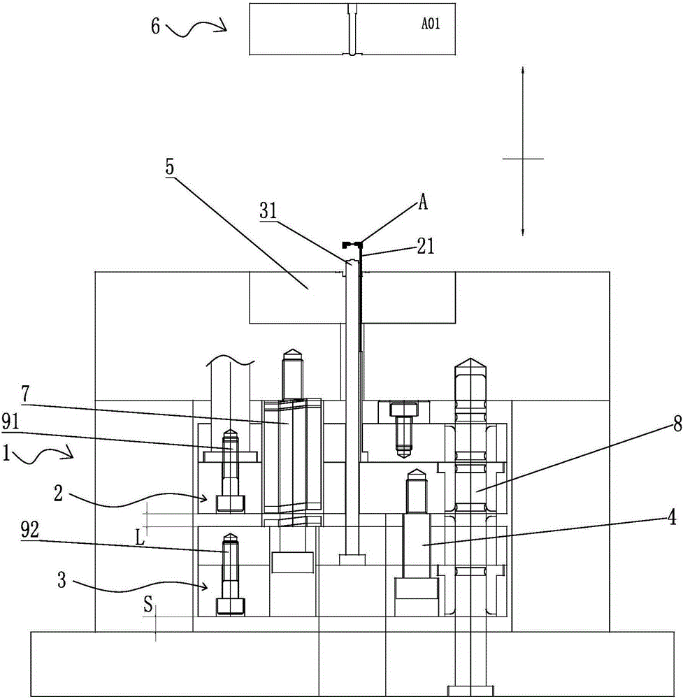 Die structure