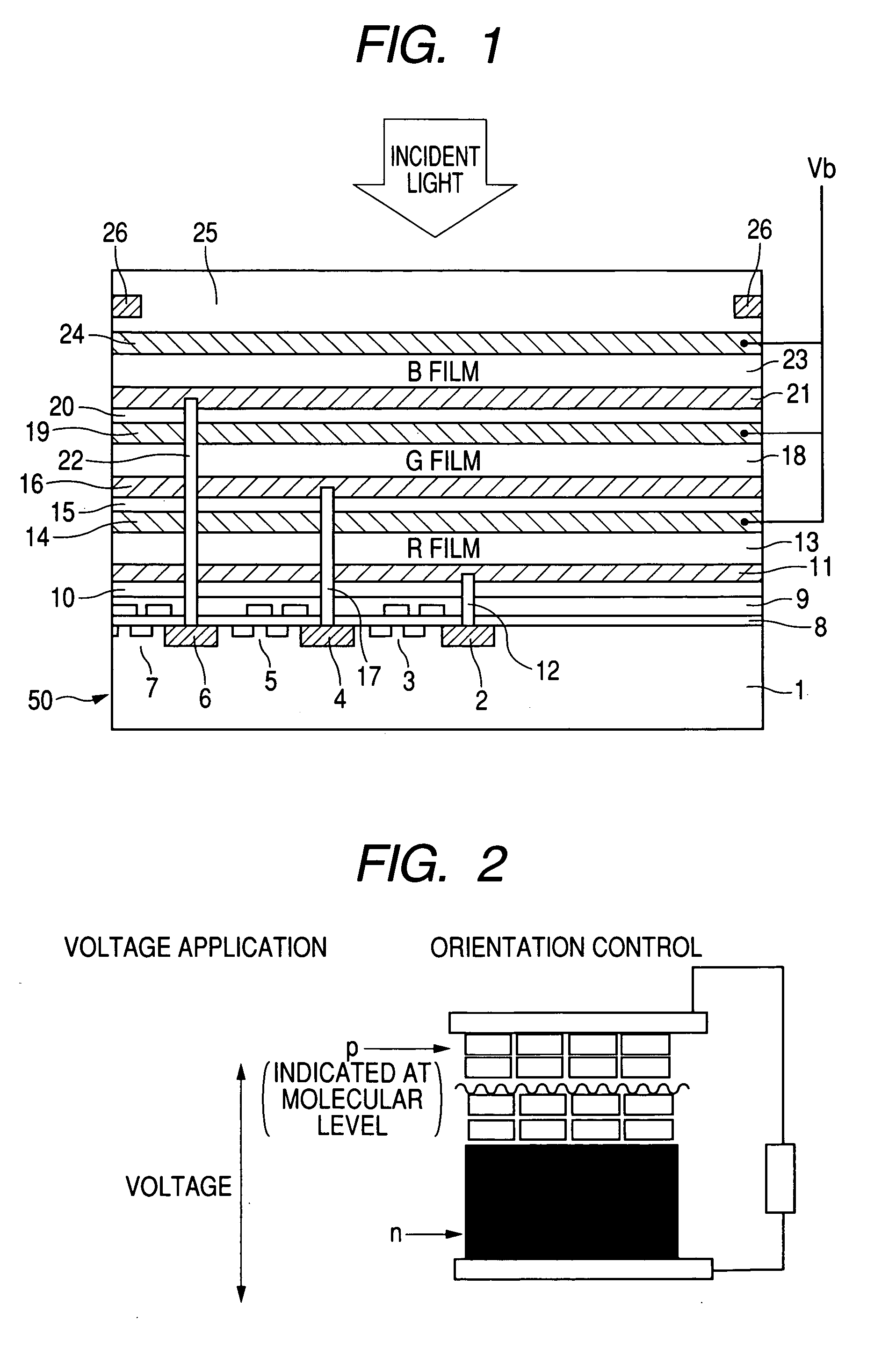 Photoelectric conversion film, photoelectric conversion element, imaging element, method of applying electric field thereto and electric field-applied element