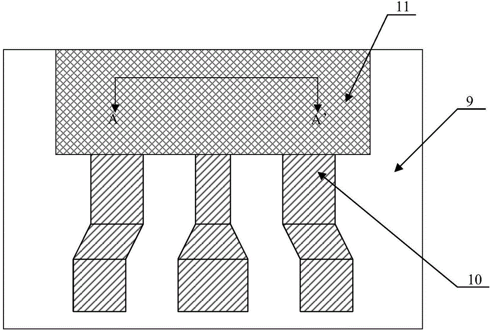 Terahertz quantum cascade laser device structure and production method thereof