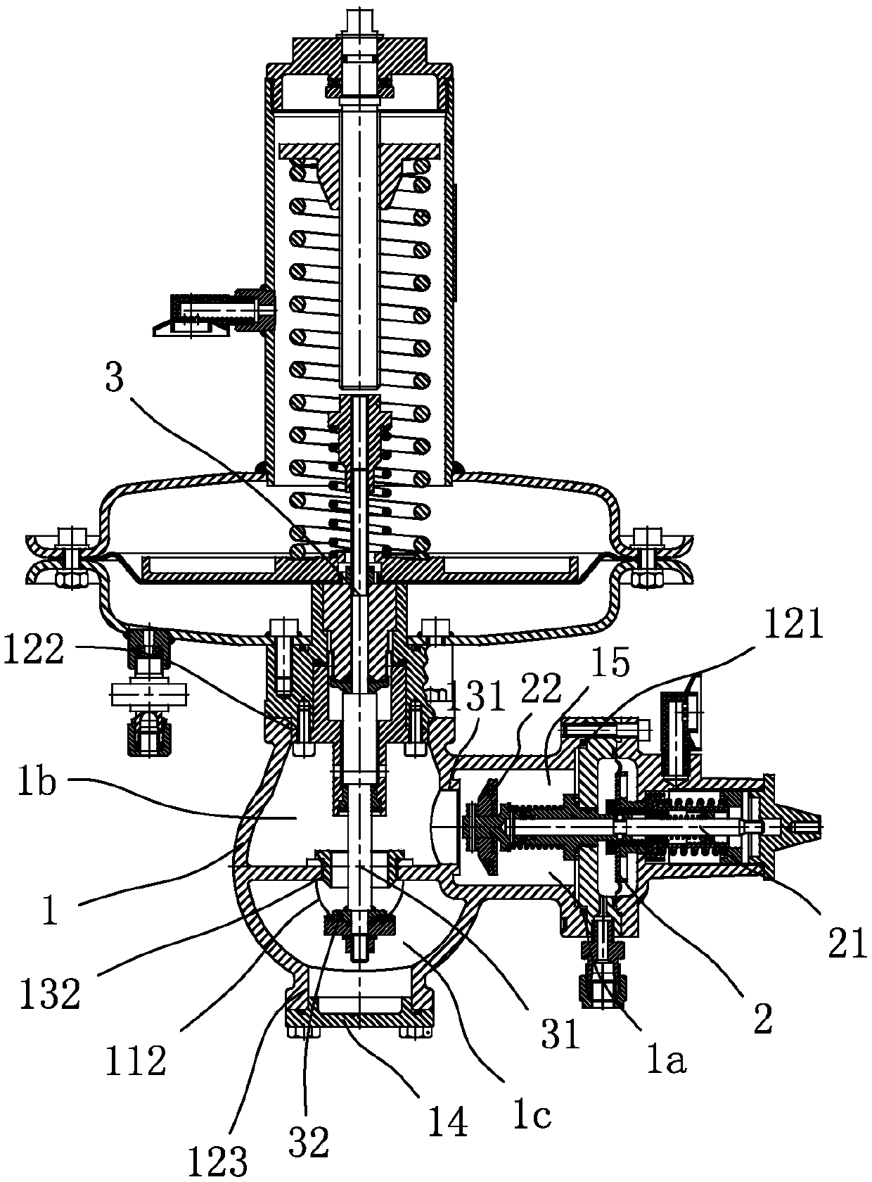 Gas pressure regulator