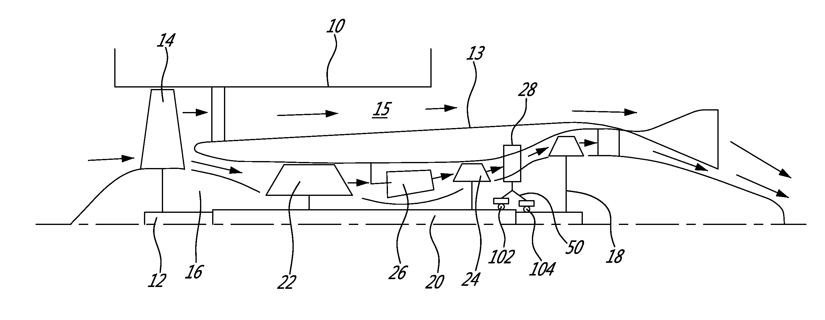 Air system architecture for a mid-turbine frame module