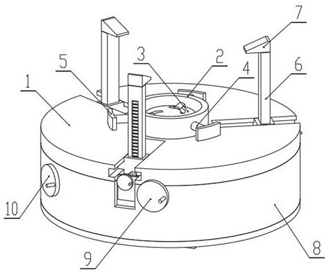 Combination fixture for processing automobile gearbox gear