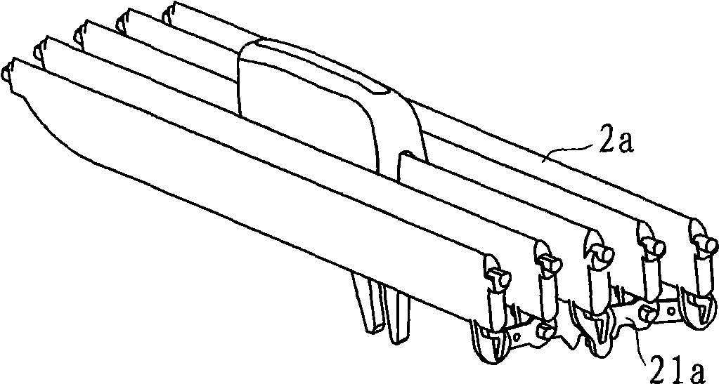 Device for combining and assembling air conditioner discharge set