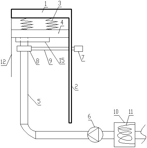 Hydraulic Coal Bunker Arch Breaking Device