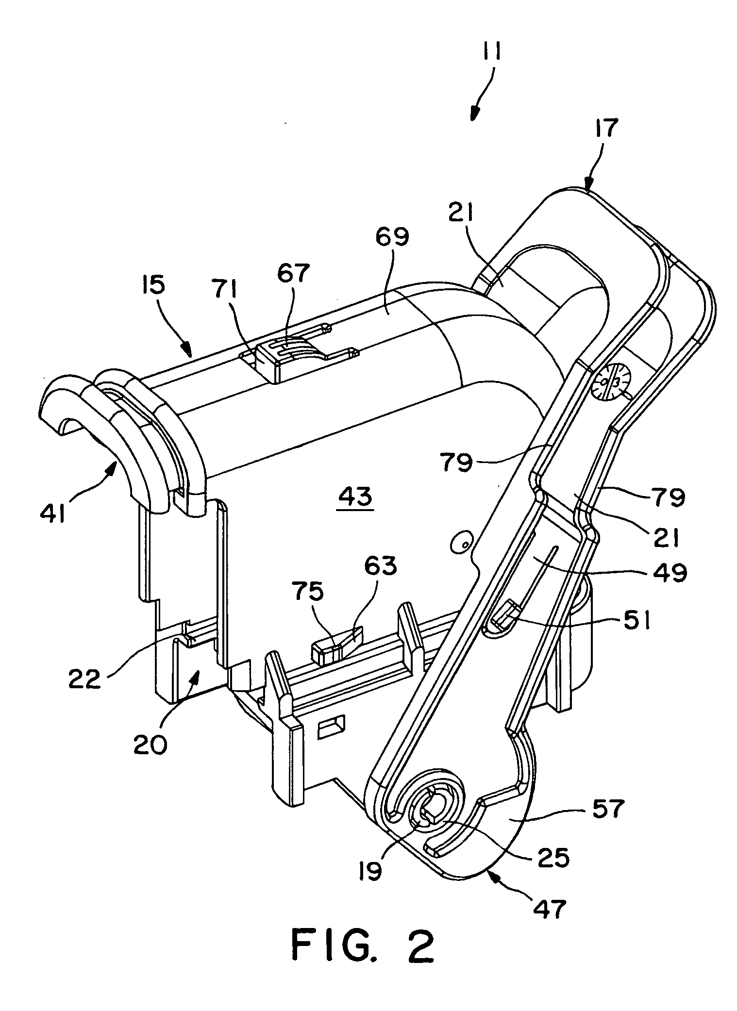 Plug connector arrangement